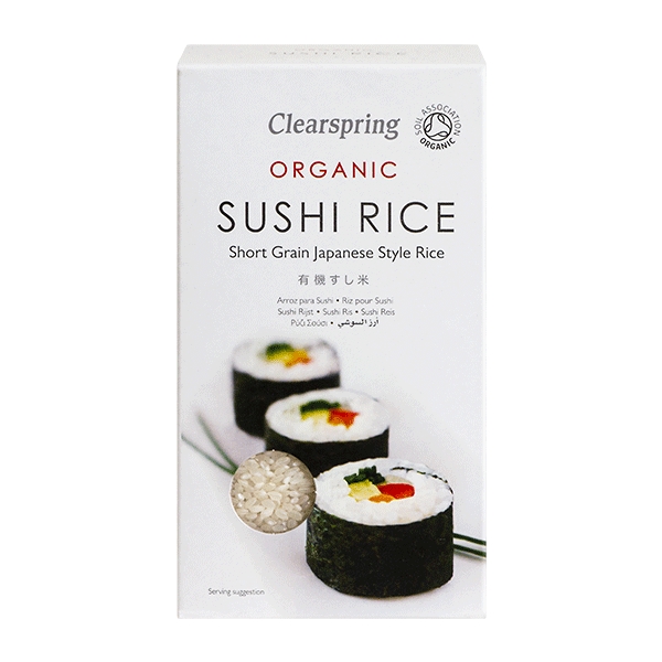 Sushi Rice Clearspring 500 g økologisk