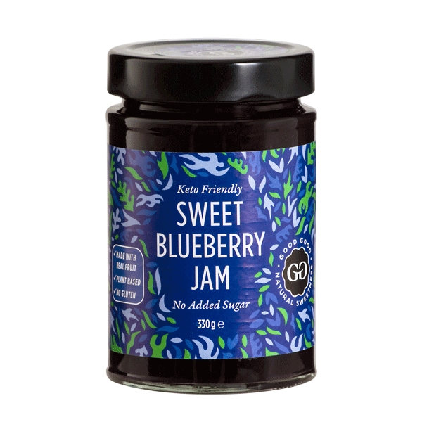 Sweet Blueberry Jam Good Good 330 g