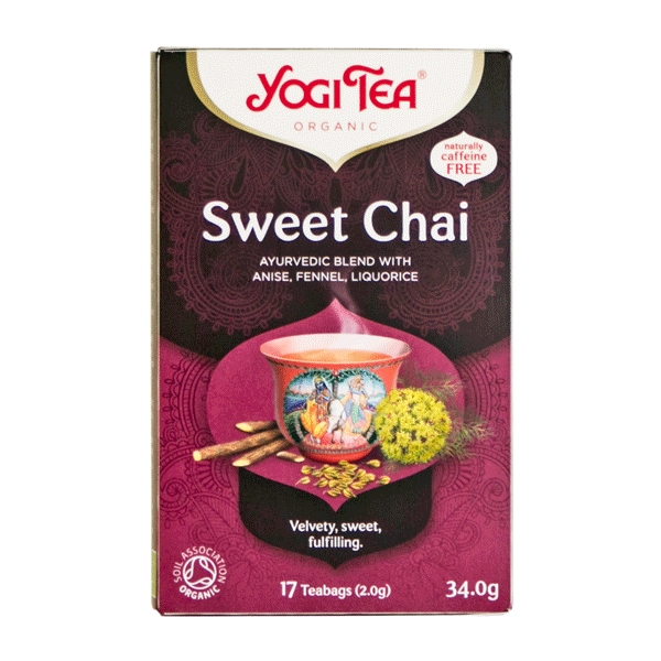 Sweet Chai Te Ayurvedisk Yogi 17 breve økologisk