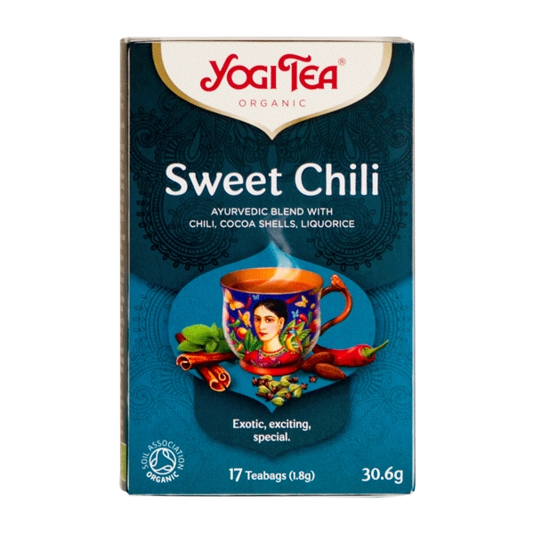 Sweet Chili Ayurvedisk Yogi 17 breve økologisk