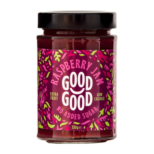 Sweet Raspberry Jam Good Good 330 g