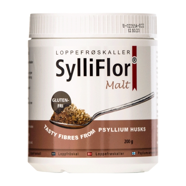 SylliFlor Malt Loppefrøskaller 200 g