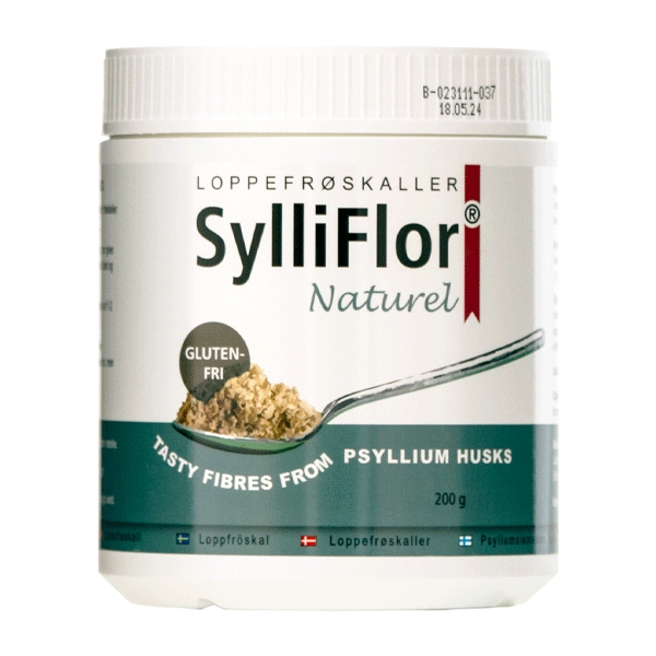 SylliFlor Naturel Loppefrøskaller 200 g