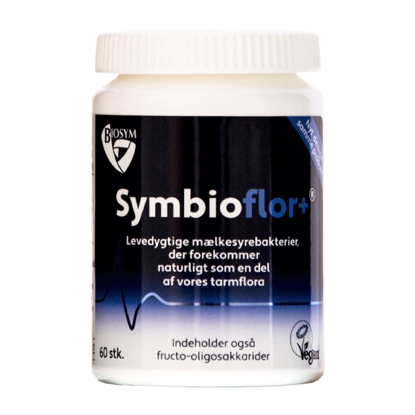 Symbioflor+ Biosym 60 vegetabilske kapsler