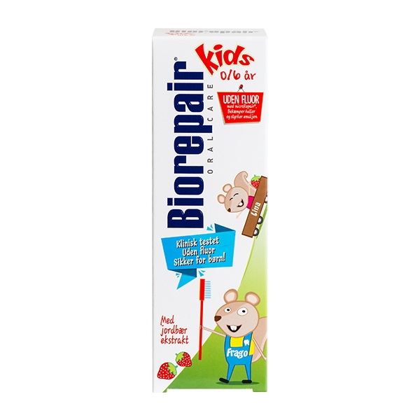 Tandpasta BioRepair Kids Jordbærekstrakt 50 ml