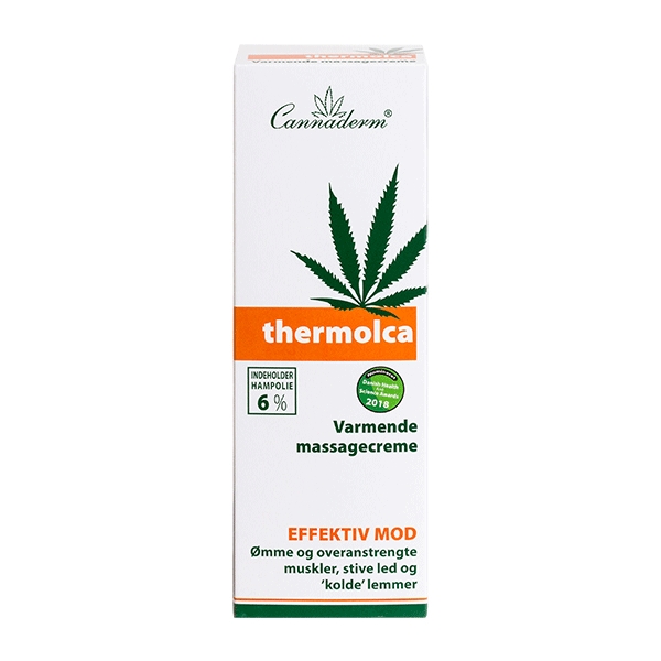 Thermolca Varmende Massage Creme Cannaderm 200 ml