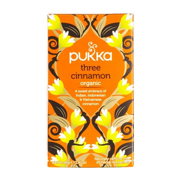 Three Cinnamon Pukka 20 breve økologisk