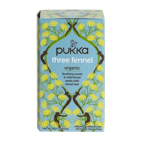 Three Fennel Pukka 20 breve økologisk