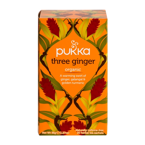 Three Ginger Pukka 20 breve økologisk
