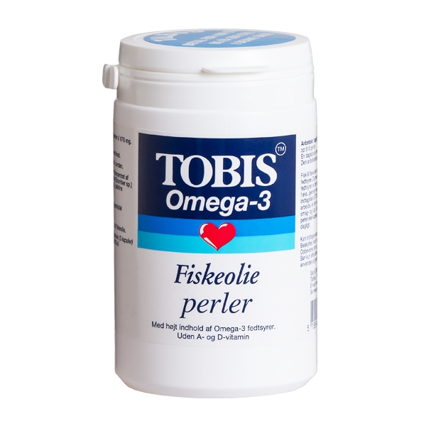 Tobis Omega-3 Fiskeolie 500 mg 200 perler