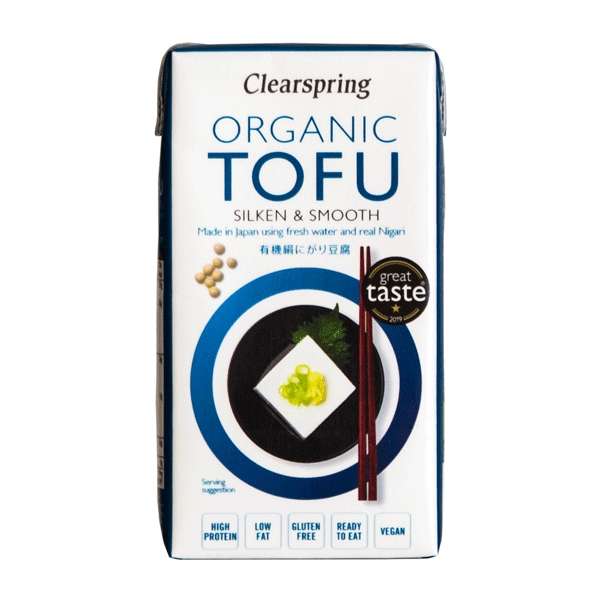 Tofu Silken Smooth Clearspring glutenfri 300 g øko