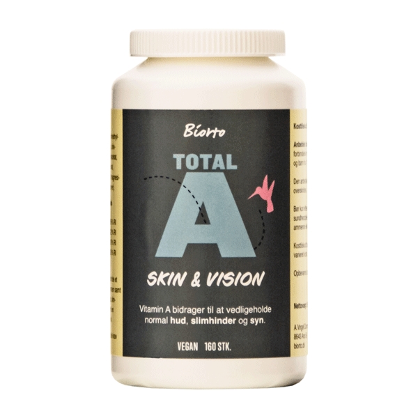 Total A Skin & Vision BiOrto 160 kapsler