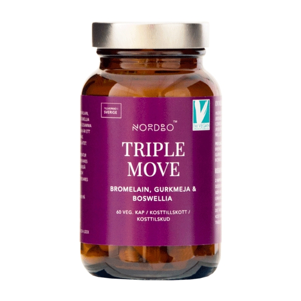 Triple Move Nordbo 60 vegetabilske kapsler