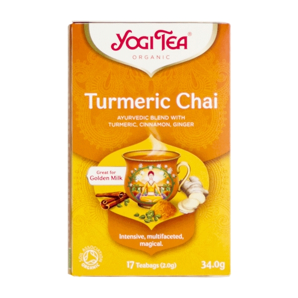 Turmeric Chai Yogi 17 breve økologisk