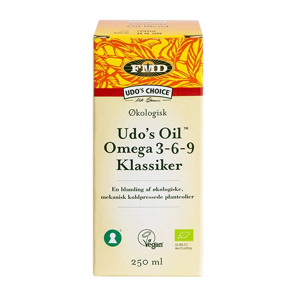Udo\'s Oil Omega 3-6-9 Klassiker 250 ml økologisk
