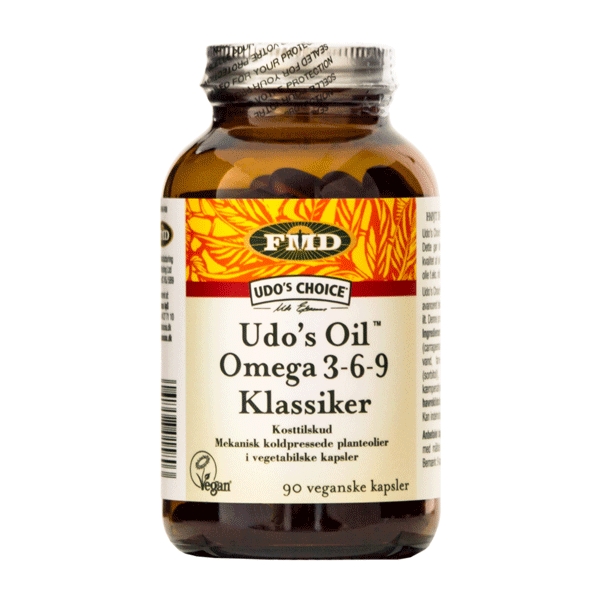 Udos Oil Omega 3-6-9 Klassiker 90 vegetabilske kapsler