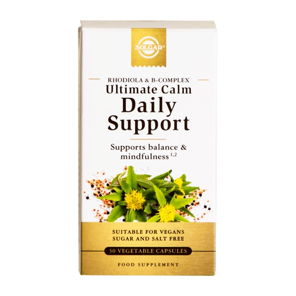 Ultimate Calm Daily Support Solgar 30 kapsler