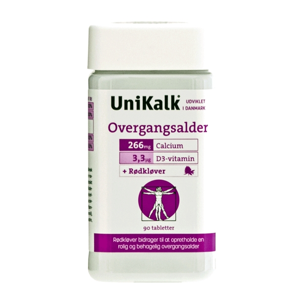 UniKalk Overgangsalder 90 tabletter