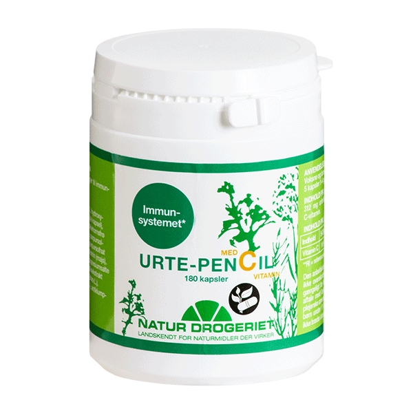 Urte-PenCil med C-vitamin 180 vegetabilske kapsler