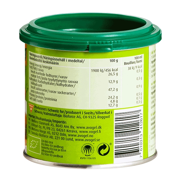 Urtebouillon Herbamare lavt saltindhold 200 g økologisk