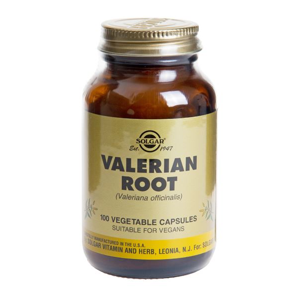 Valerian Root Solgar 100 vegetabilske kapsler