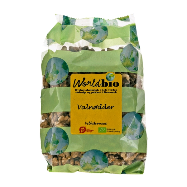 Valnødder World Bio 400 g økologisk