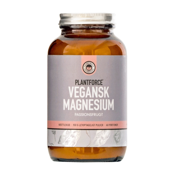 Vegansk Magnesium Passionsfrugt Plantforce 150 g
