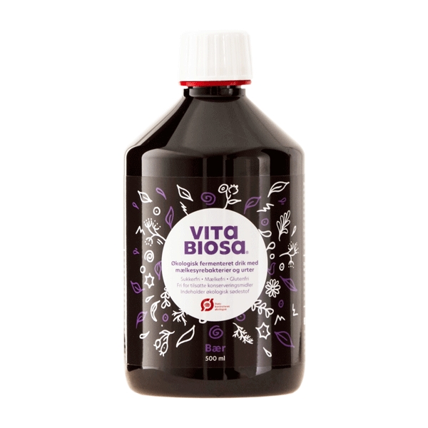 Vita Biosa Bær 500 ml økologisk