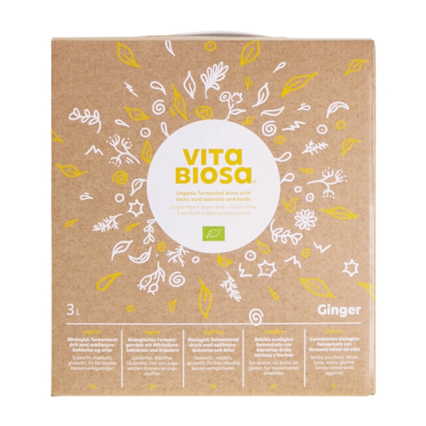 Vita Biosa Ginger bag-in-box 3 liter økologisk