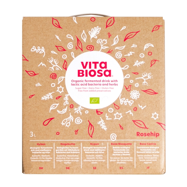 Vita Biosa Rosehip Bag in Box 3 liter økologisk