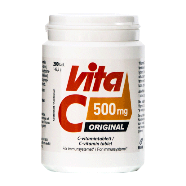 Vita C Original 500 mg 200 tabletter