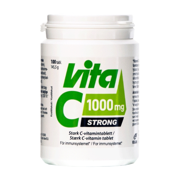 Vita C Strong 1000 mg 100 tabletter