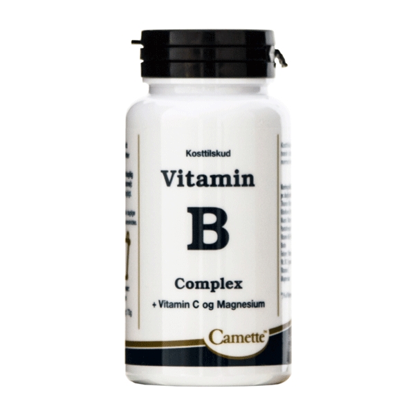 Vitamin B Complex Camette 90 tabletter