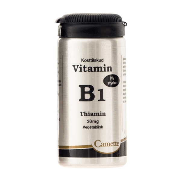 Vitamin B1 30 mg Camette 90 tabletter