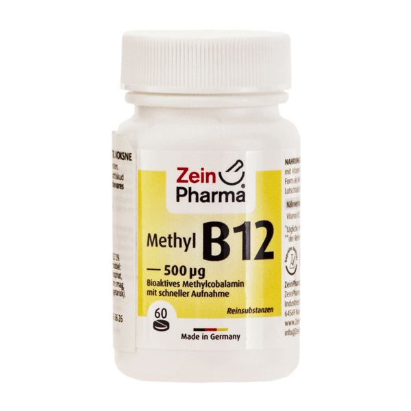 Vitamin B12 500 mcg ZeinPharma 60 sugetabletter