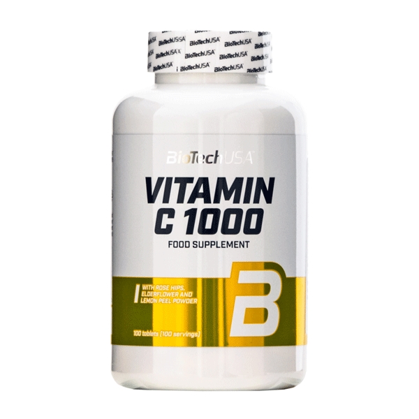 Vitamin C 1000 BioTech 100 tabletter
