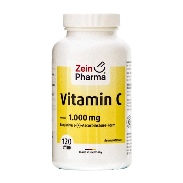 Vitamin C 1000 mg Zeinpharma 120 vegetabilske kapsler