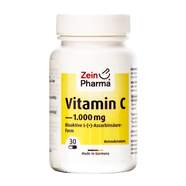 Vitamin C 1000 mg Zeinpharma 30 vegetabilske kapsler