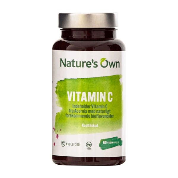 Vitamin C 200 mg Natures Own 60 vegetabilske kapsler