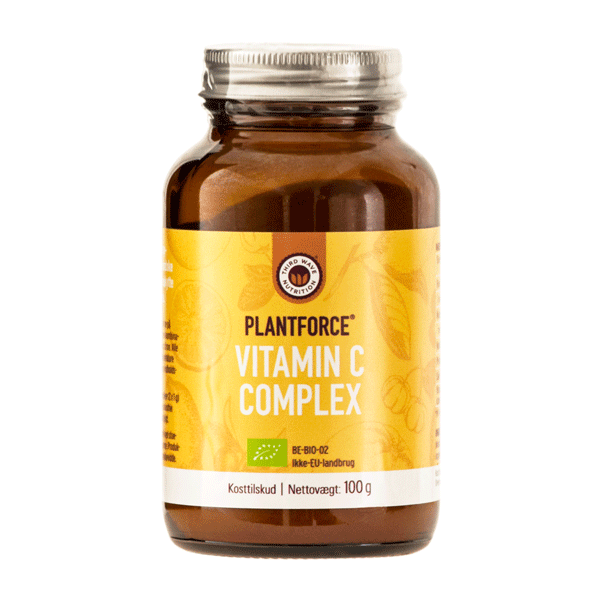 Vitamin C Complex Plantforce 100 g økologisk