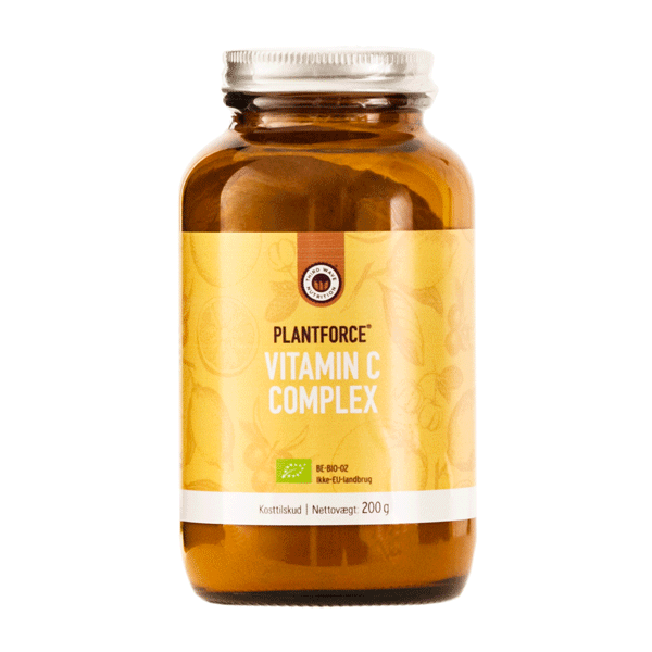 Vitamin C Complex Plantforce 200 g økologisk