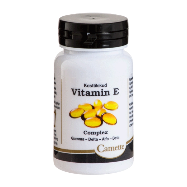 Vitamin E Complex Camette 90 kapsler