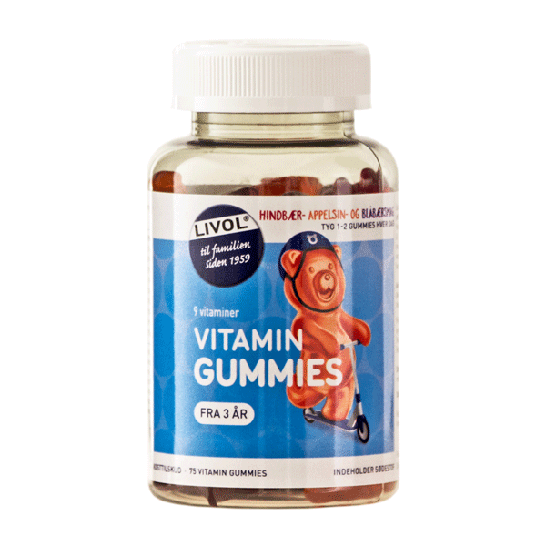 Vitamin Gummies Livol 75 stk