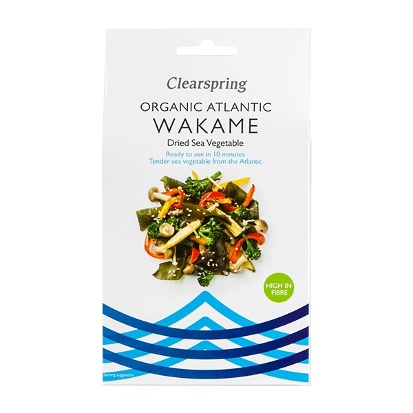 Wakame Tang Clearspring 25 g økologisk