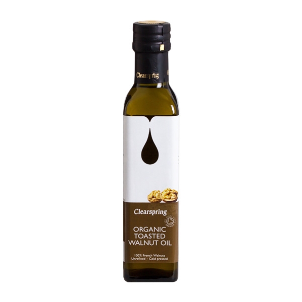 Walnut Oil Toasted Clearspring 250 ml økologisk