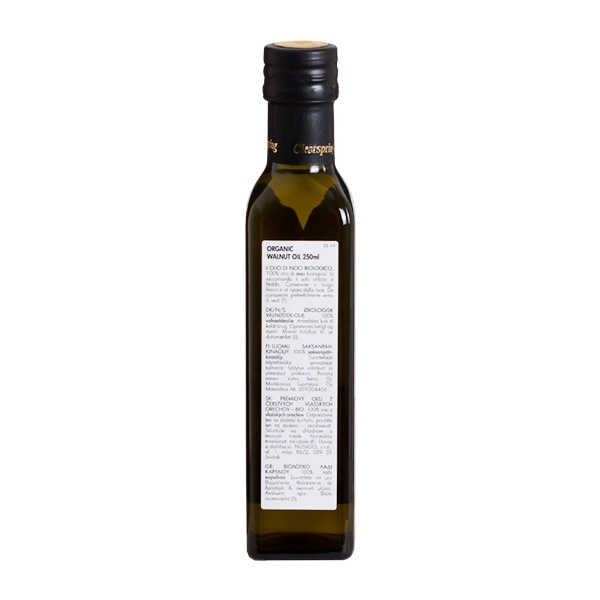 Walnut Oil Toasted Clearspring 250 ml økologisk