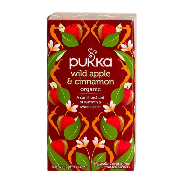 Wild Apple & Cinnamon Pukka 20 breve økologisk