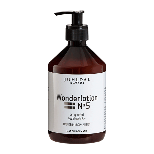 Wonderlotion No5 Juhldal parfumefri 500 ml