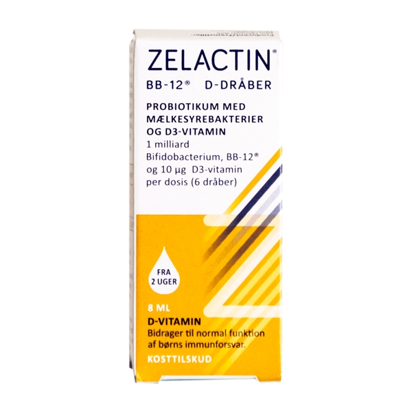 Zelactin D-dråber BB-12 8 ml