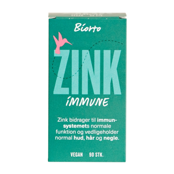 Zink Immune 18 mg BiOrto 100 vegetabilske kapsler